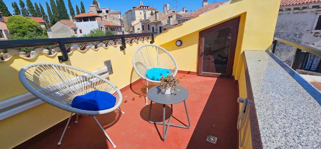 Studio Mare Fuori With Terrace Rovigno Esterno foto